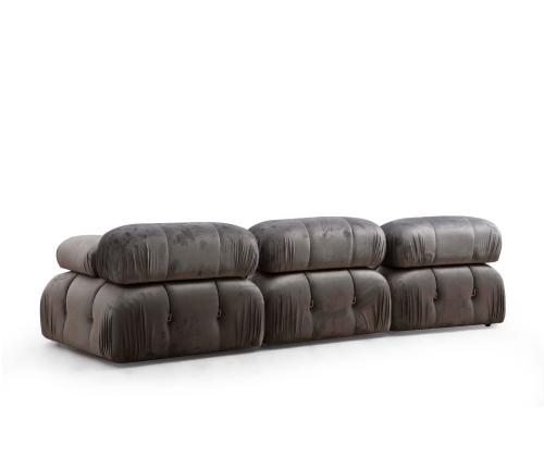 Bubble Corner ( L1-O1-1R -Puf) - Grey