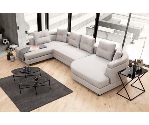 Padova Corner-2-Left - Light Grey