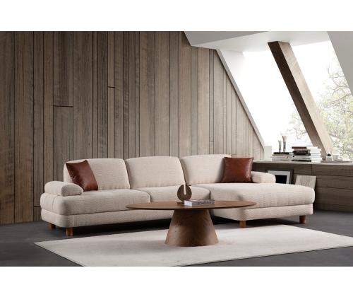 Nice L Corner Right - Cream