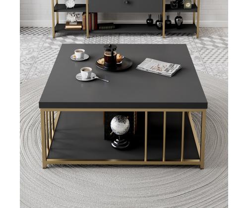 Zenn - Anthracite, Gold