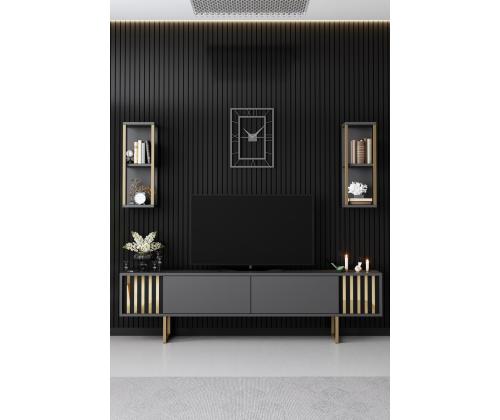 Gold Line - Anthracite, Black