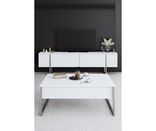 Luxe - White, Silver