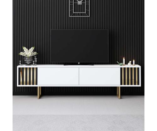 Gold Line - White, Gold