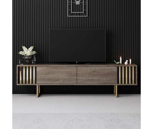 Gold Line - Walnut, Black