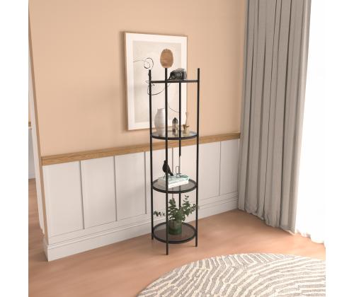 Vogue - Black, Smoked Glass