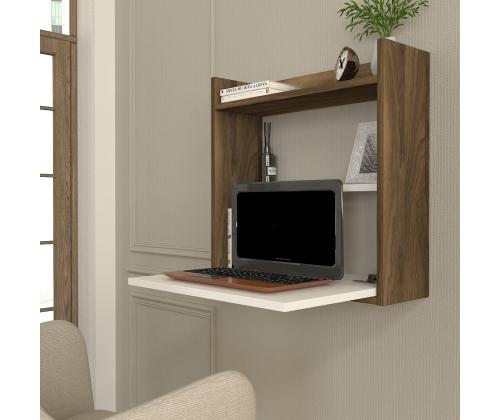 Laptop - White, Walnut