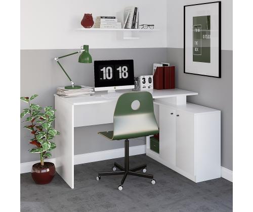 Basak Calisma Masası - White