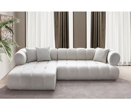 Diivan Petra Left - White