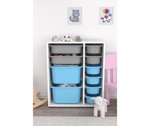 Zen 2D2K6U - White, Grey, Blue