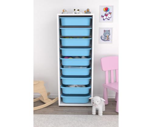 Zola 9N - White, Blue