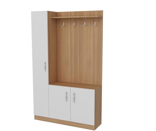 Naturel - Teak, White