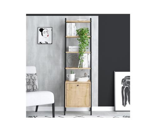 Mona - Sapphire Oak, Black