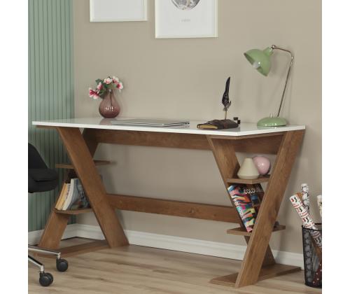 Lungo - Dark Oak, White