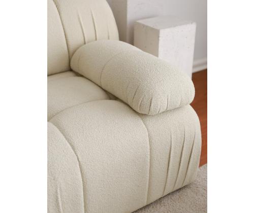 Diivan Soli 2 Seater - White