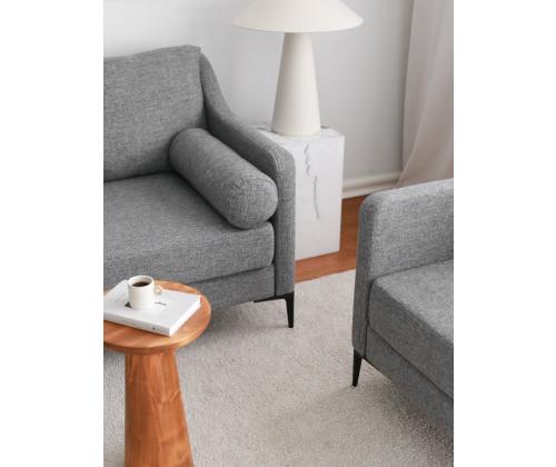 Diivan Nordi 3 Seater Metal - Grey