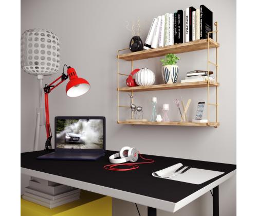 3'lü Duvar Rafı, Kitaplık