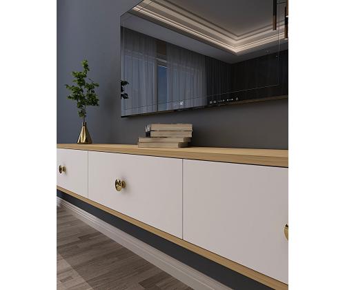 Zuzu 180 - Sapphire Oak, White