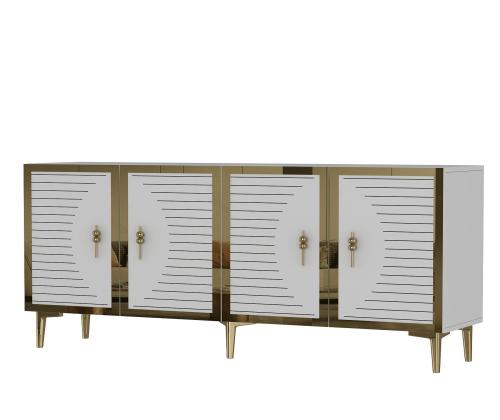 Tuna 180 - White, Gold