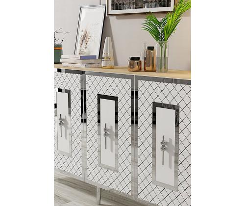 Puma 150 - Sapphire Oak, White, Silver