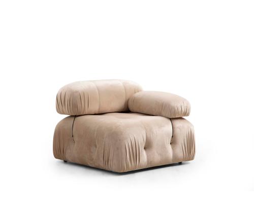 Bubble Corner ( L1-O1-1R -Puf) - Cream