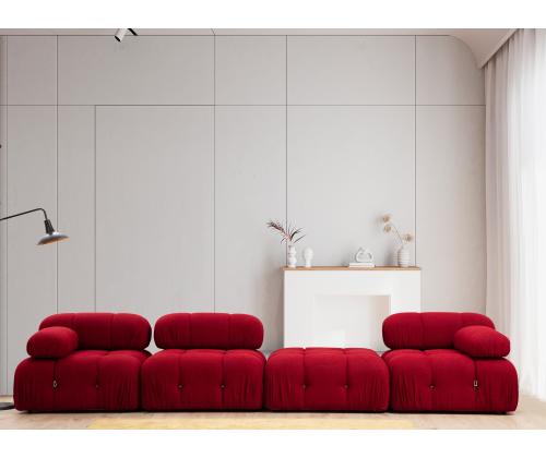 Bubble Corner ( L1-O1-1R -Puf) - Red