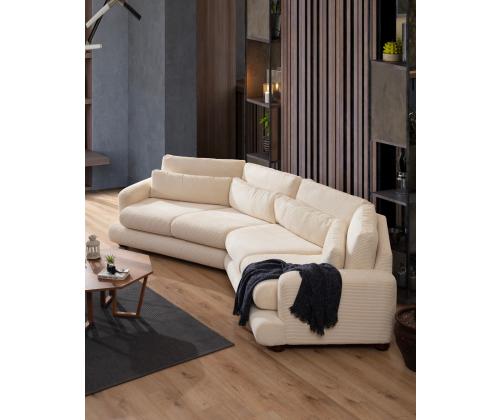 River 4 Seater Right (L2-Xc Right) - Beige