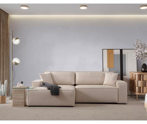 Pırlo Corner Left - Ecru