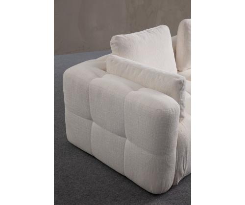 Amaris 3 Seater -White