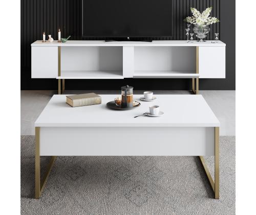 Luxe Set - White, Gold