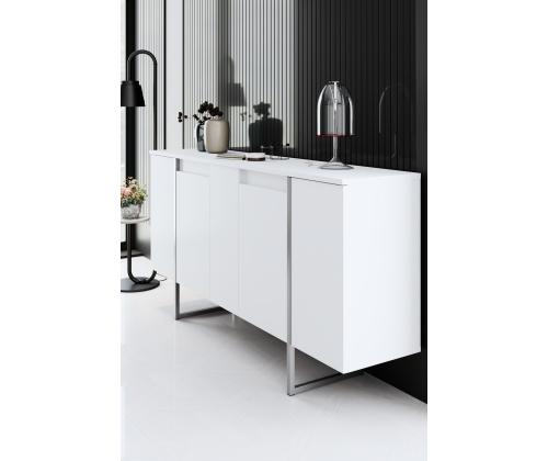 Luxe - White, Silver