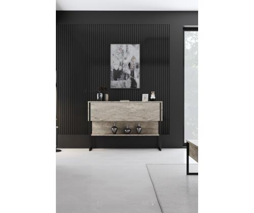 Luxe - Travertine, Black