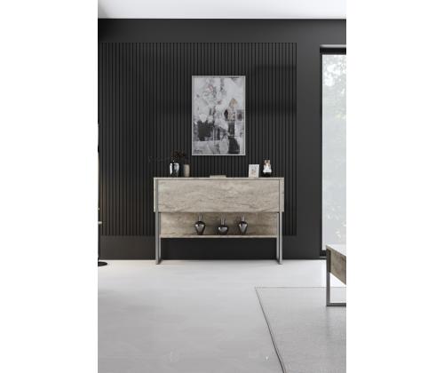 Luxe - Travertine, Silver