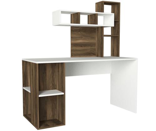 Coral - White, Walnut