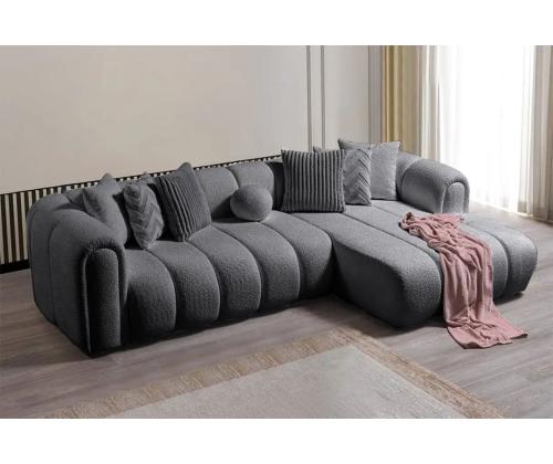 Diivan N-Line Right - Dark Grey