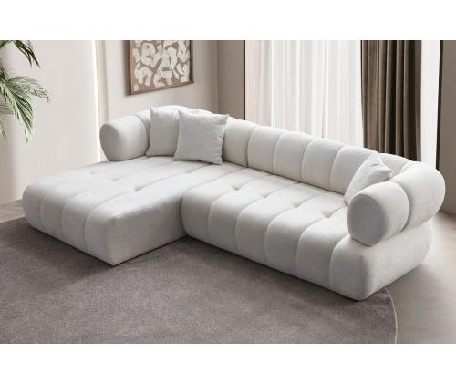 Diivan Petra Left - White