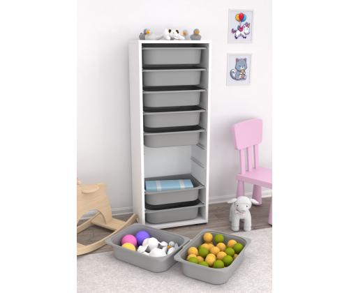 Zola 9N - White, Grey