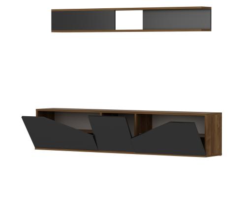 Taç - Walnut, Black