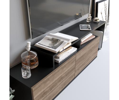 Nexera - Black, Walnut