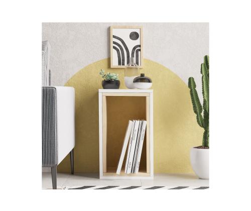 Nancy - Sapphire Oak, White