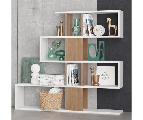 Karlin - White, Walnut