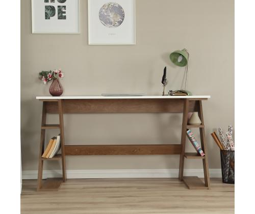 Lungo - Dark Oak, White