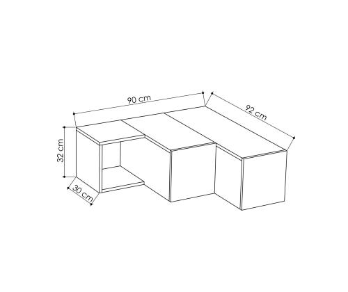 Compact - White, Oak