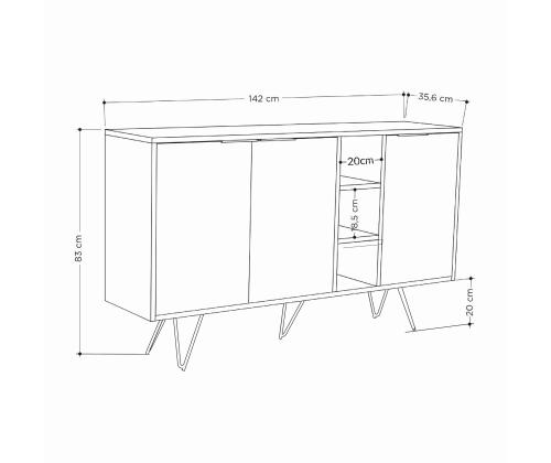 Clara - Sandstone, Oak