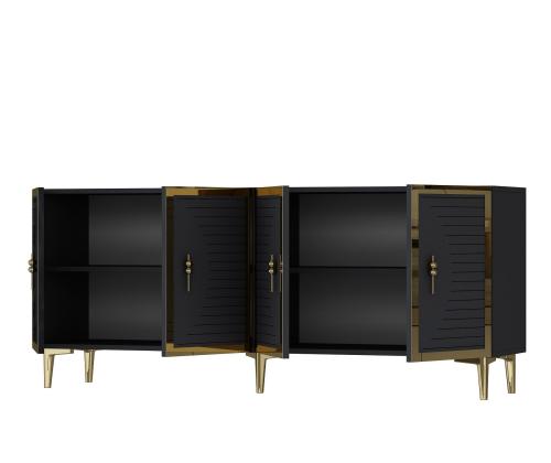 Tuna 180 - Anthracite, Gold