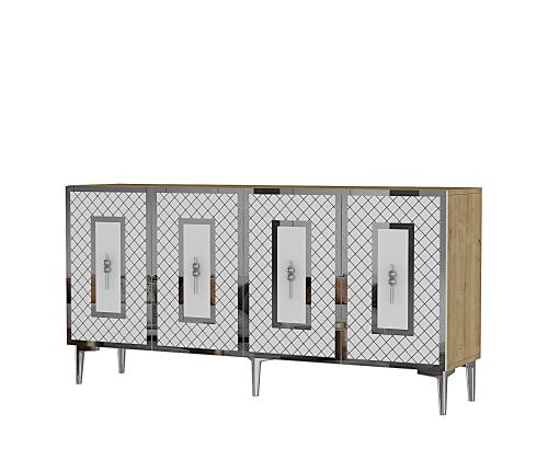 Puma 150 - Sapphire Oak, White, Silver