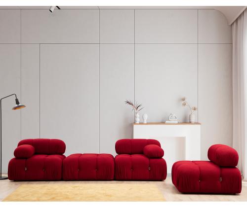 Bubble Corner ( L1-O1-1R -Puf) - Red