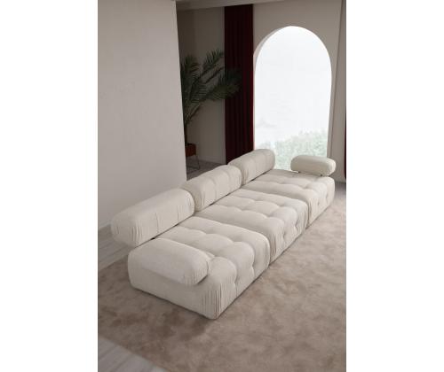 Doblo 3 Seater ( L1-O1-1R) - Cream Bouclette