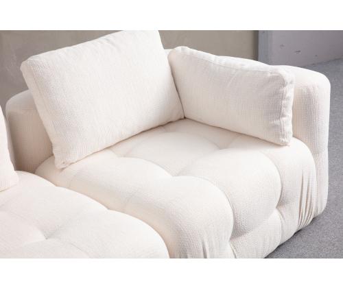 Amaris 3 Seater -White