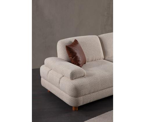 Nice L Corner Right - Cream