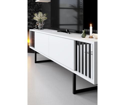 Chrome Line - White, Black